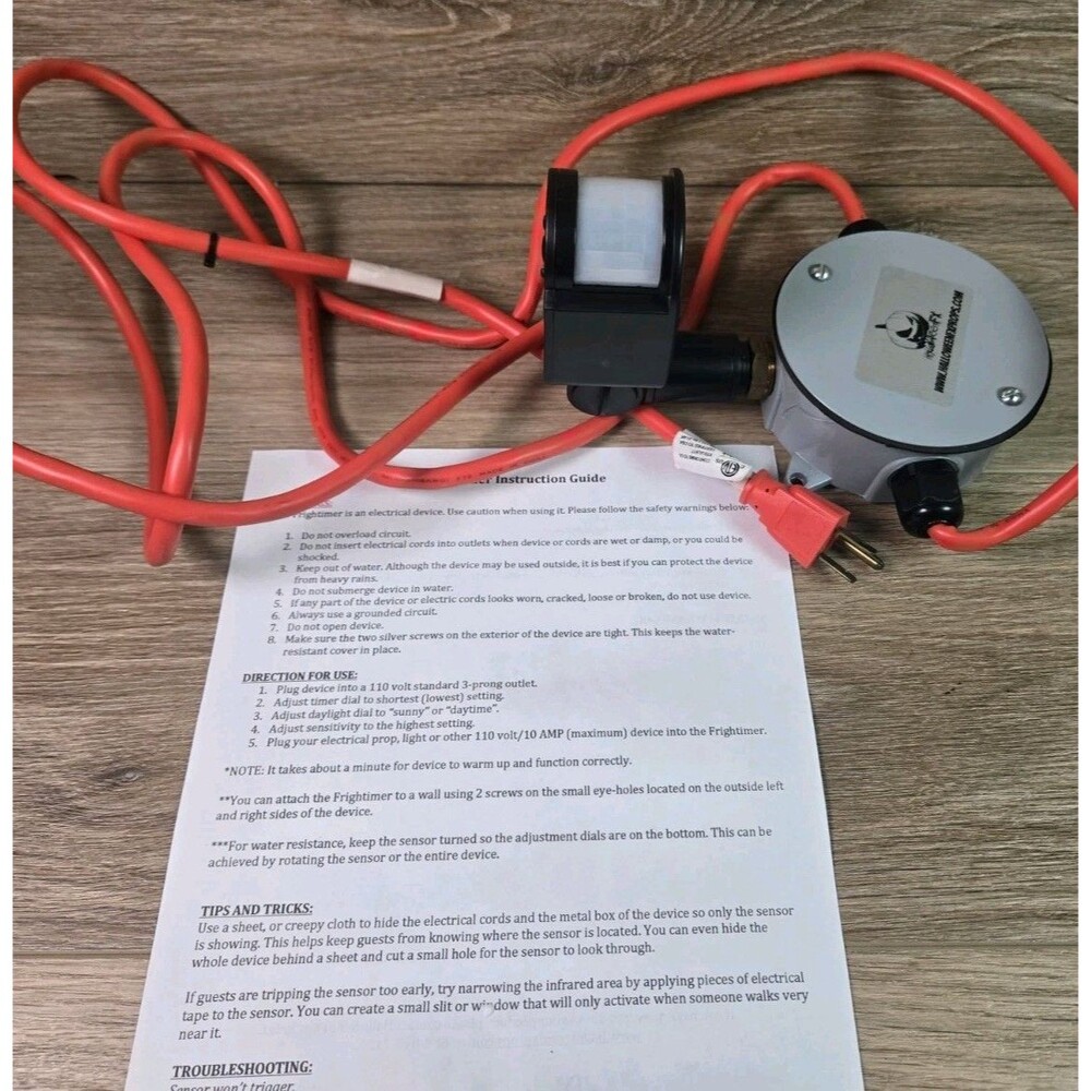 Halloween Fx Prop Timer Trigger Animated Electric